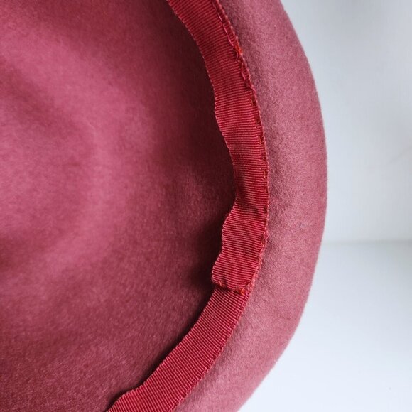 Vintage Fedora Geo. W. Bollman & Co. Inc. Doeskin Felt 100% Wool Hat Made in USA - Picture 9 of 9